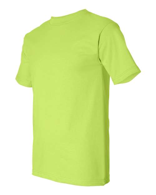 Bayside BA5100 Adult 6.1 oz., 100% Cotton T-Shirt #color_LIME GREEN