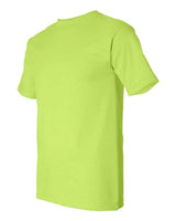 Bayside BA5100 Adult 6.1 oz., 100% Cotton T-Shirt #color_LIME GREEN
