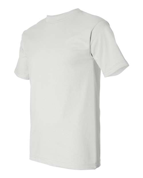 Bayside BA5100 Adult 6.1 oz., 100% Cotton T-Shirt #color_WHITE