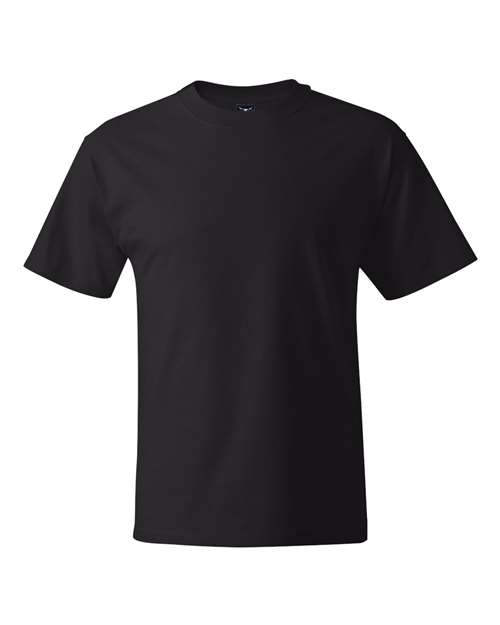 Hanes 5180 Unisex Beefy-T T-Shirt #color_BLACK