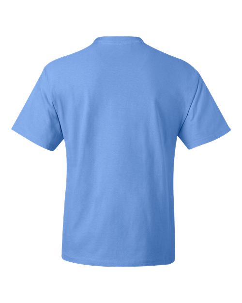 Hanes 5180 Unisex Beefy-T T-Shirt #color_CAROLINA BLUE
