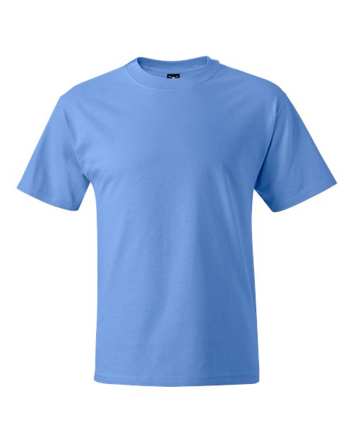 Hanes 5180 Unisex Beefy-T T-Shirt #color_CAROLINA BLUE