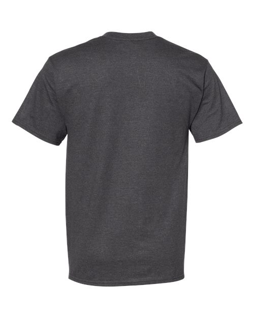 Hanes 5180 Unisex Beefy-T T-Shirt #color_CHARCOAL HEATHER
