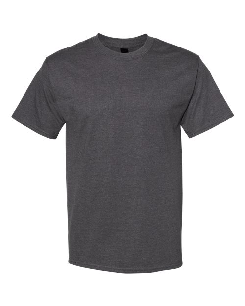 Hanes 5180 Unisex Beefy-T T-Shirt #color_CHARCOAL HEATHER