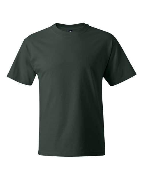 Hanes 5180 Unisex Beefy-T T-Shirt #color_DEEP FOREST
