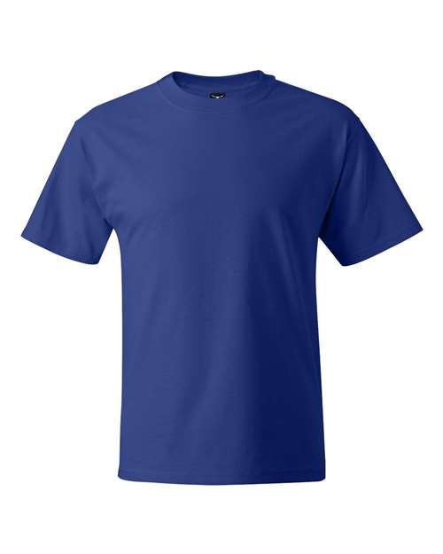 Hanes 5180 Unisex Beefy-T T-Shirt #color_DEEP ROYAL