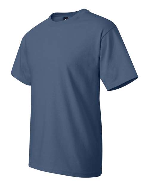 Hanes 5180 Unisex Beefy-T T-Shirt #color_DENIM BLUE