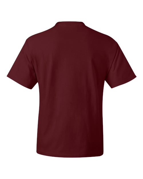 Hanes 5180 Unisex Beefy-T T-Shirt #color_MAROON