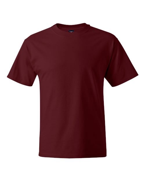 Hanes 5180 Unisex Beefy-T T-Shirt #color_MAROON