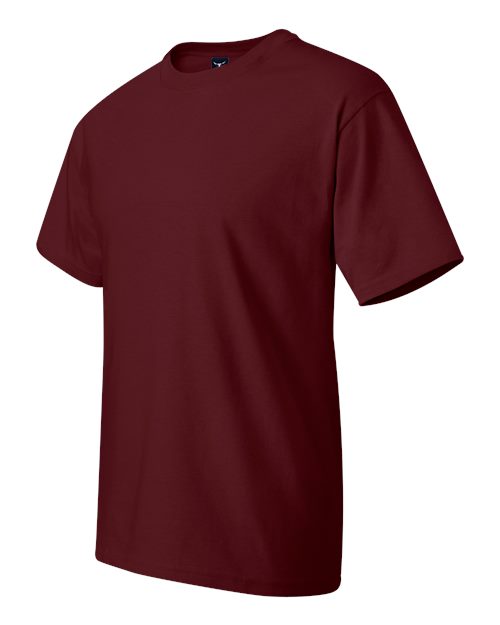 Hanes 5180 Unisex Beefy-T T-Shirt #color_MAROON