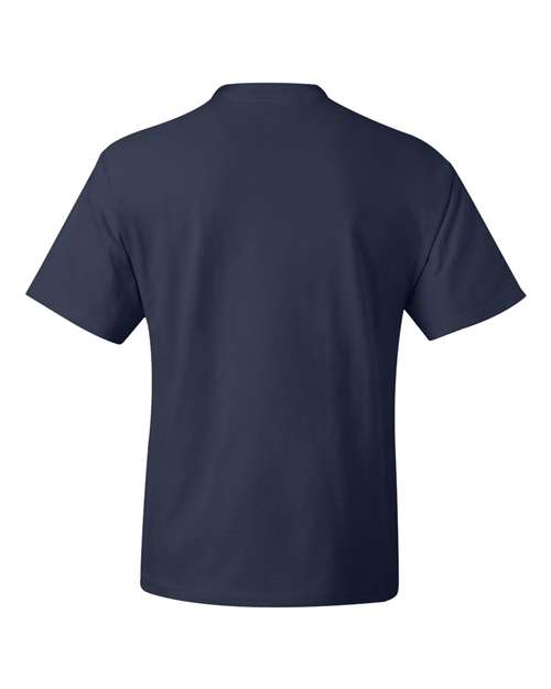 Hanes 5180 Unisex Beefy-T T-Shirt #color_NAVY