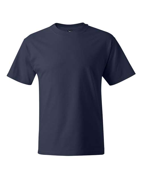 Hanes 5180 Unisex Beefy-T T-Shirt #color_NAVY