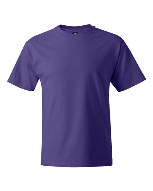 Hanes 5180 Unisex Beefy-T T-Shirt #color_PURPLE