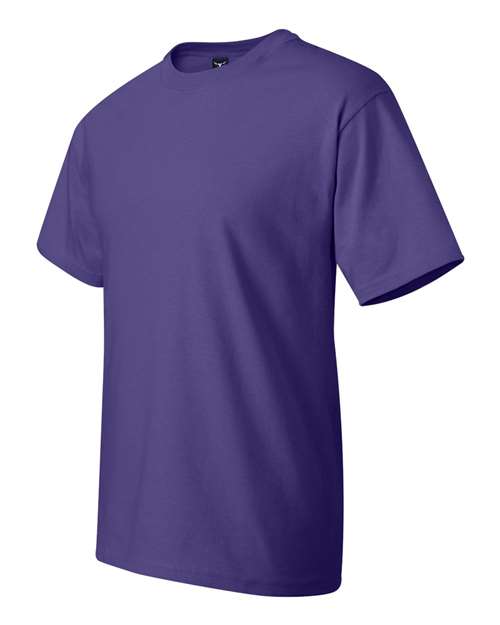 Hanes 5180 Unisex Beefy-T T-Shirt #color_PURPLE