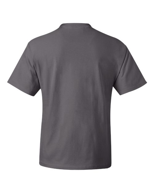 Hanes 5180 Unisex Beefy-T T-Shirt #color_SMOKE GRAY