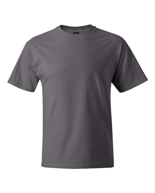 Hanes 5180 Unisex Beefy-T T-Shirt #color_SMOKE GRAY