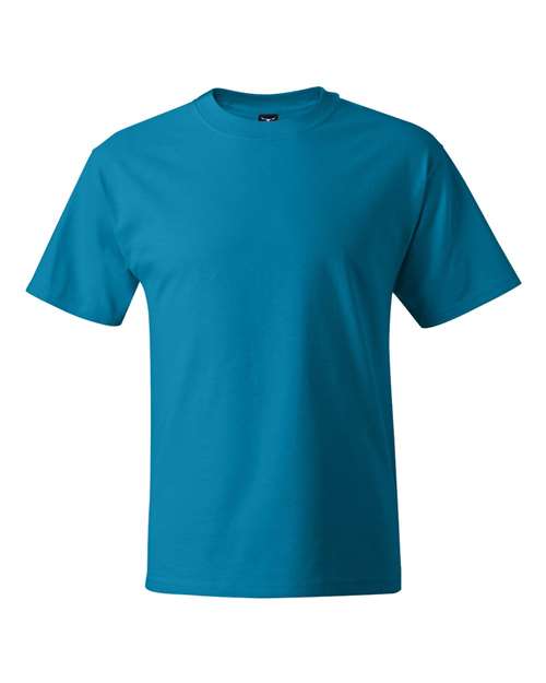Hanes 5180 Unisex Beefy-T T-Shirt #color_TEAL