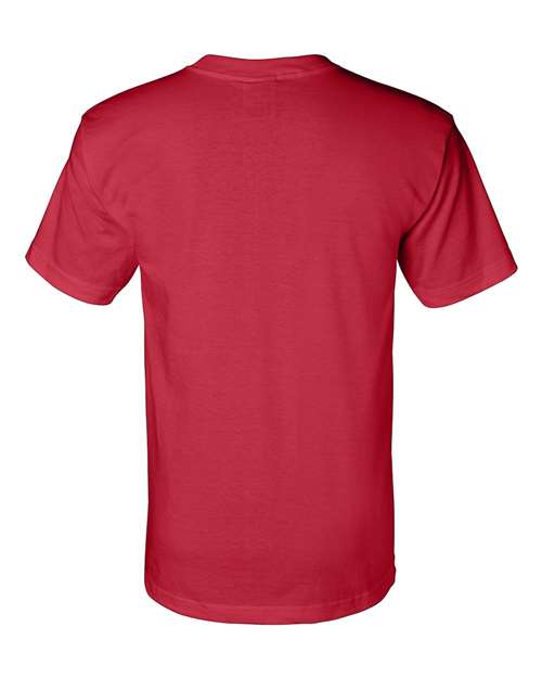 Bayside BA2905 Adult 6.1 oz. 100% Cotton T-Shirt #color_RED