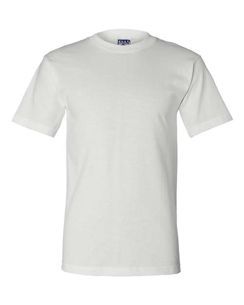 Bayside BA2905 Adult 6.1 oz. 100% Cotton T-Shirt #color_WHITE