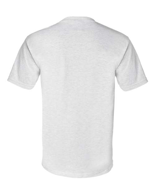 Bayside BA3015 Adult 6.1 oz., Cotton Pocket T-Shirt #color_ASH