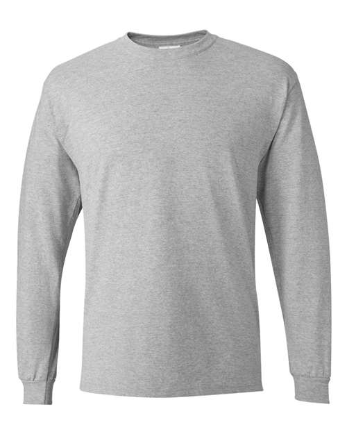 Hanes 5286 Men's ComfortSoft Cotton Long-Sleeve T-Shirt #color_LIGHT STEEL