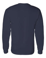 Gildan G540 Adult Heavy Cotton Long-Sleeve T-Shirt #color_NAVY