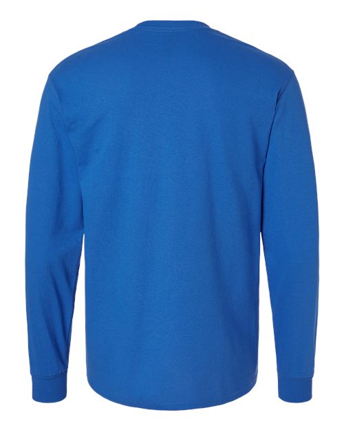 Gildan G540 Adult Heavy Cotton Long-Sleeve T-Shirt #color_ROYAL