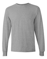 Gildan G540 Adult Heavy Cotton Long-Sleeve T-Shirt #color_SPORT GREY