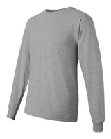 Gildan G540 Adult Heavy Cotton Long-Sleeve T-Shirt #color_SPORT GREY
