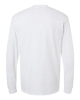 Gildan G540 Adult Heavy Cotton Long-Sleeve T-Shirt #color_WHITE