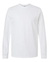 Gildan G540 Adult Heavy Cotton Long-Sleeve T-Shirt #color_WHITE