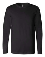 Bella + Canvas 3501 Unisex Jersey Long-Sleeve T-Shirt #color_BLACK