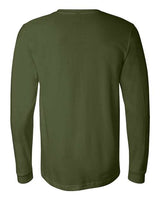 Bella + Canvas 3501 Unisex Jersey Long-Sleeve T-Shirt #color_OLIVE
