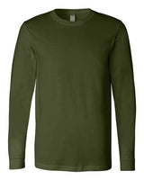 Bella + Canvas 3501 Unisex Jersey Long-Sleeve T-Shirt #color_OLIVE