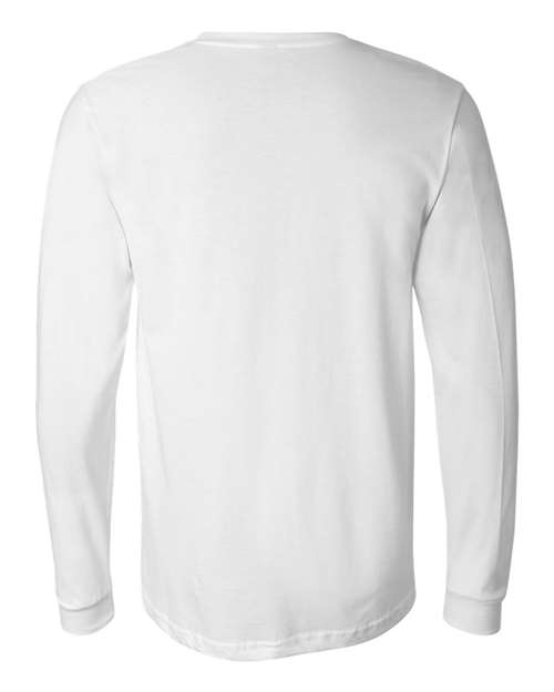 Bella + Canvas 3501 Unisex Jersey Long-Sleeve T-Shirt #color_WHITE