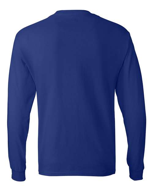 Hanes 5586 Adult Authentic-T Long-Sleeve T-Shirt #color_DEEP ROYAL