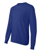 Hanes 5586 Adult Authentic-T Long-Sleeve T-Shirt #color_DEEP ROYAL