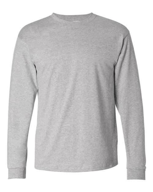 Hanes 5586 Adult Authentic-T Long-Sleeve T-Shirt #color_LIGHT STEEL