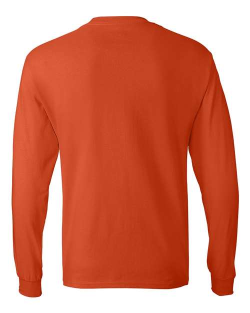 Hanes 5586 Adult Authentic-T Long-Sleeve T-Shirt #color_ORANGE