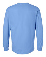 Gildan G240 Adult Ultra Cotton  Long-Sleeve T-Shirt #color_CAROLINA BLUE