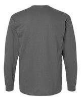 Gildan G240 Adult Ultra Cotton  Long-Sleeve T-Shirt #color_CHARCOAL