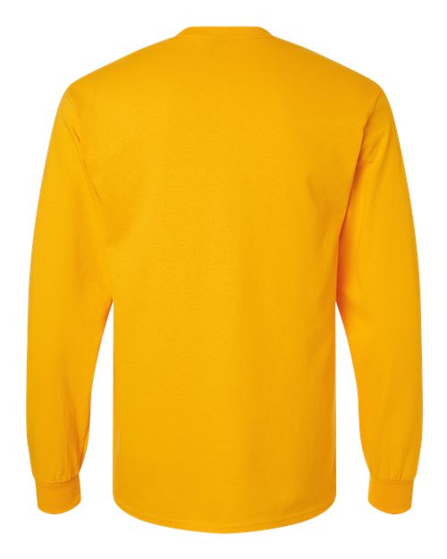 Gildan G240 Adult Ultra Cotton  Long-Sleeve T-Shirt #color_GOLD
