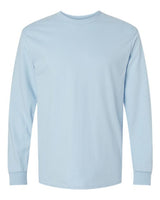 Gildan G240 Adult Ultra Cotton  Long-Sleeve T-Shirt #color_LIGHT BLUE