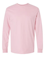 Gildan G240 Adult Ultra Cotton  Long-Sleeve T-Shirt #color_LIGHT PINK