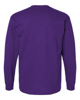 Gildan G240 Adult Ultra Cotton  Long-Sleeve T-Shirt #color_PURPLE