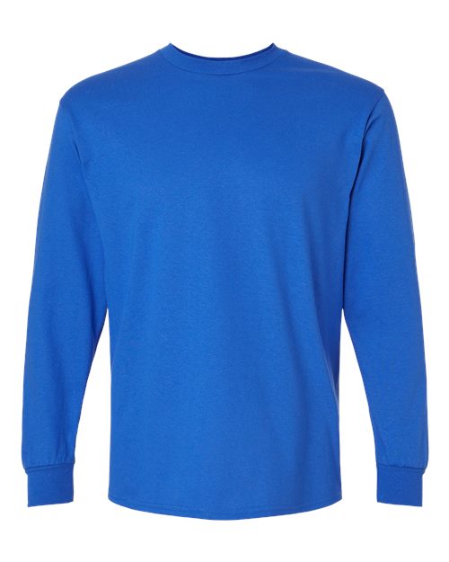 Gildan G240 Adult Ultra Cotton  Long-Sleeve T-Shirt #color_ROYAL