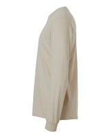 Gildan G240 Adult Ultra Cotton  Long-Sleeve T-Shirt #color_SAND
