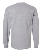 Gildan G240 Adult Ultra Cotton  Long-Sleeve T-Shirt #color_SPORT GREY
