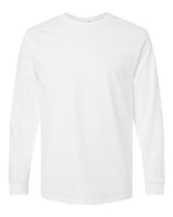 Gildan G240 Adult Ultra Cotton  Long-Sleeve T-Shirt #color_WHITE