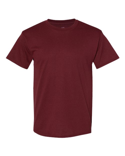 Hanes 5170 Unisex 50/50 T-Shirt #color_MAROON